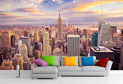 Fototapeta Oblaky nad New York City 1013